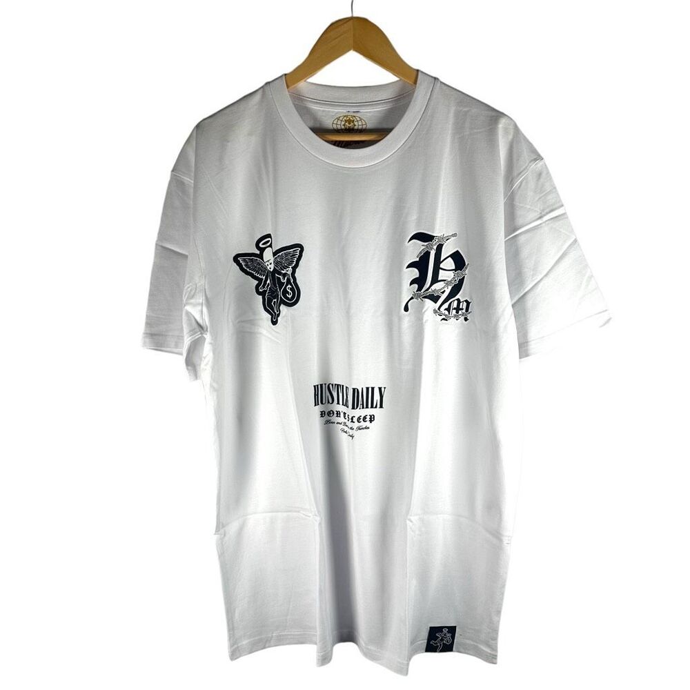 NWT Hastamuerte Hustle Daily Don’t Sleep T-shirt Men’s XL | Streetwear Urban Fit